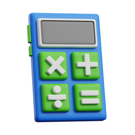 Calculator  3D Icon