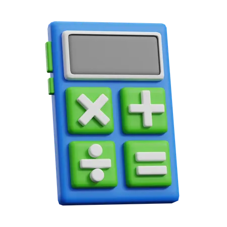 Calculator  3D Icon