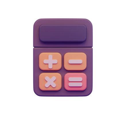 Calculator  3D Icon