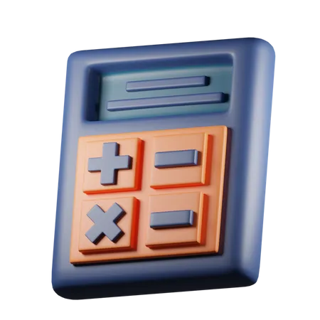 Calculator  3D Icon