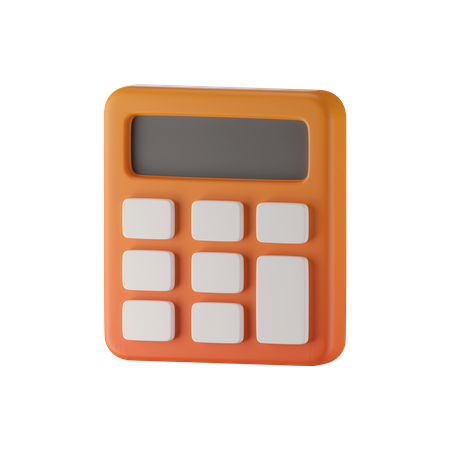 Calculator  3D Icon