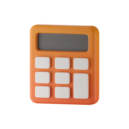 Calculator  3D Icon