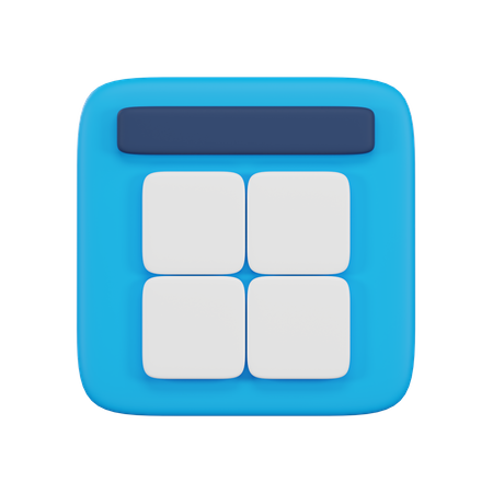 Calculator  3D Icon