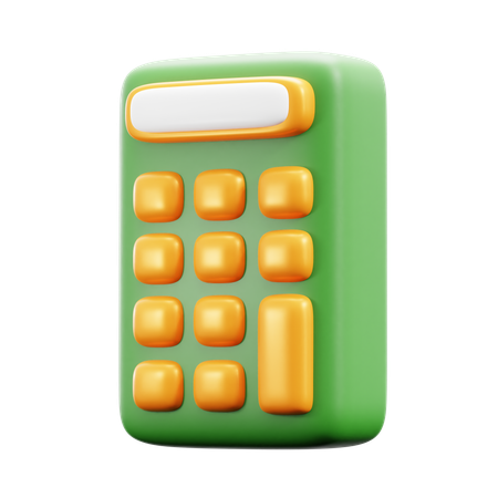 Calculator  3D Icon