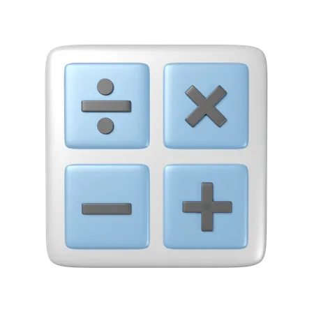 Calculator  3D Icon