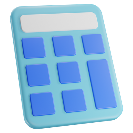 Calculator  3D Icon