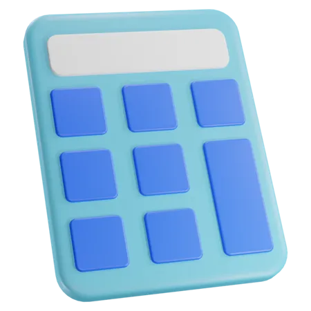 Calculator  3D Icon