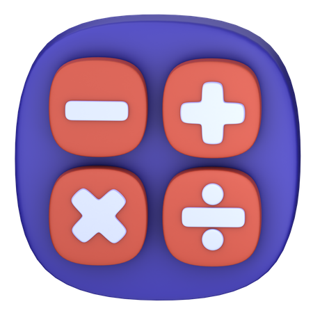 Calculator  3D Icon