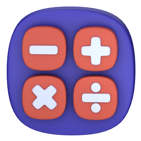 Calculator  3D Icon