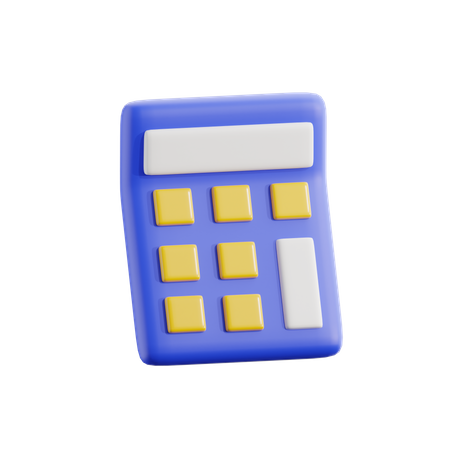 Calculator  3D Icon