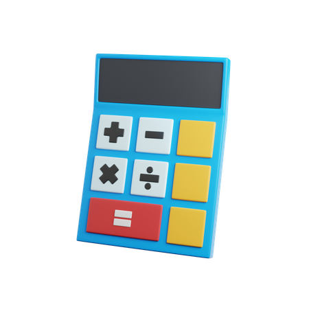 Calculator  3D Icon