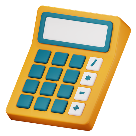 Calculator  3D Icon