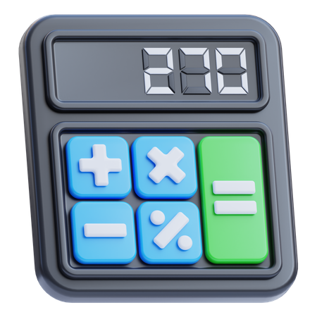 Calculator  3D Icon