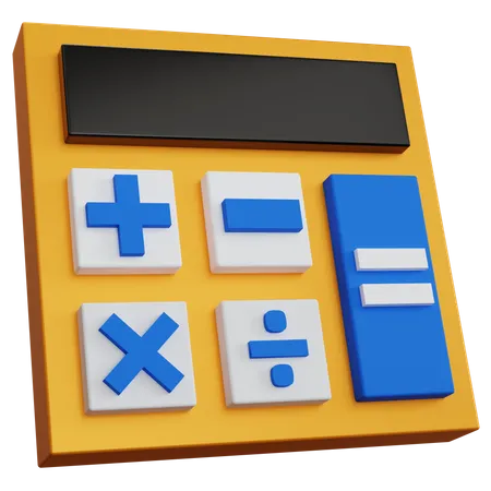 Calculator  3D Icon