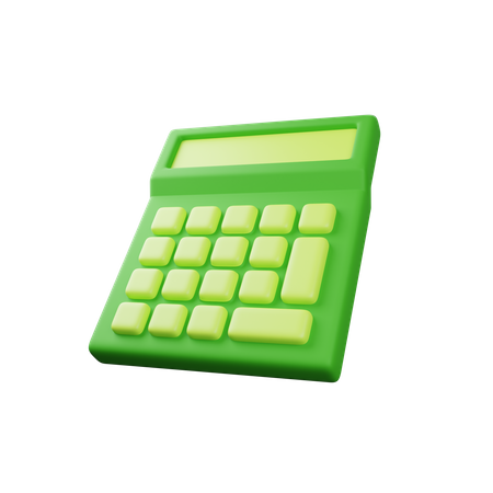 Calculator  3D Icon