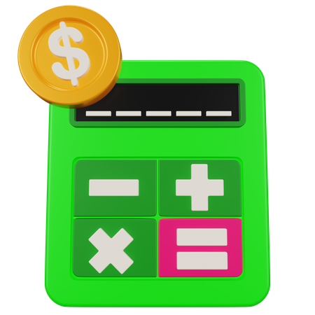 Calculator  3D Icon