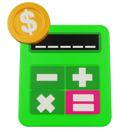Calculator  3D Icon
