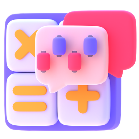 Calculator  3D Icon