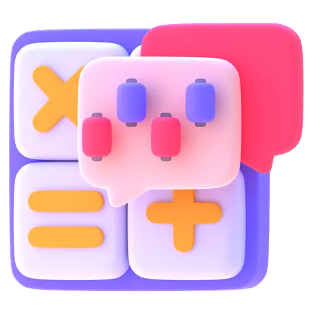 Calculator  3D Icon