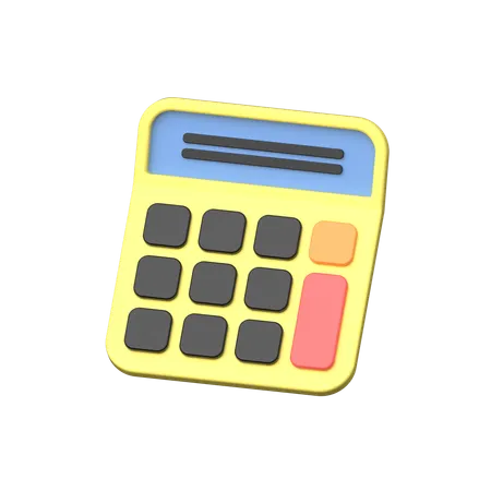 Calculator  3D Icon