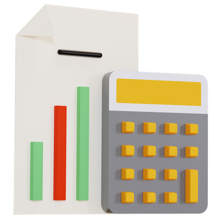 Calculator  3D Icon