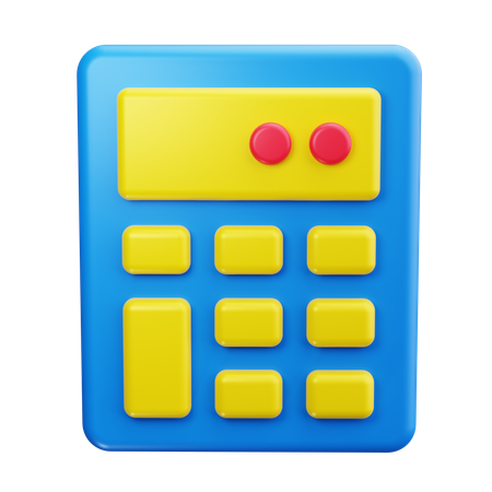 Calculator  3D Icon