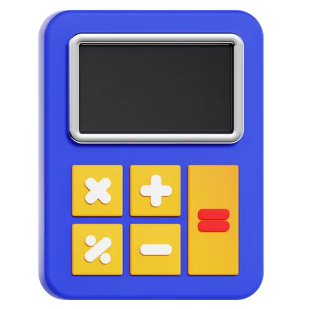 Calculator  3D Icon