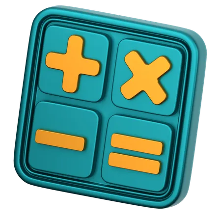 Calculator  3D Icon