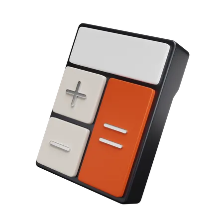 Calculator  3D Icon