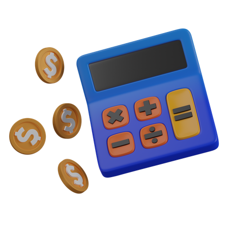 Calculator  3D Icon