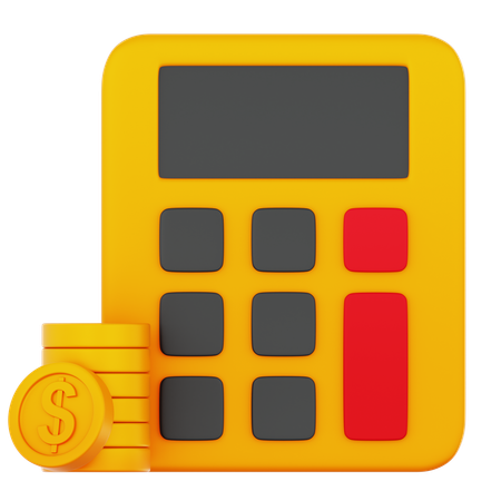 Calculator  3D Icon