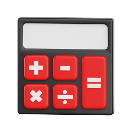 Calculator  3D Icon