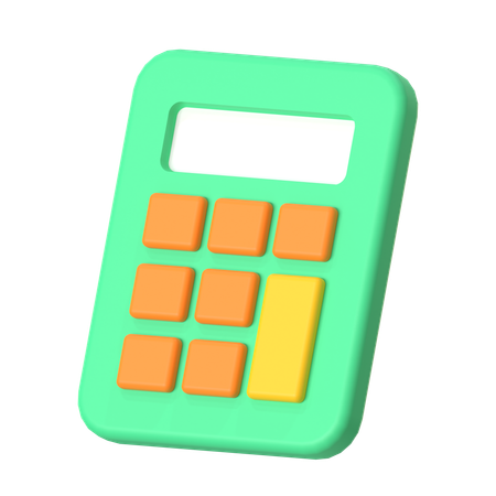 Calculator  3D Icon