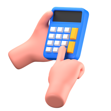 Calculator  3D Icon