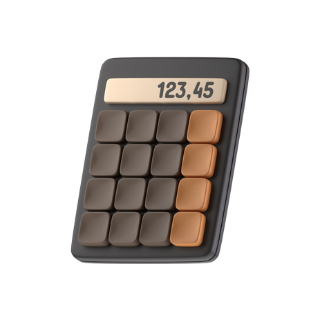 Calculator  3D Icon