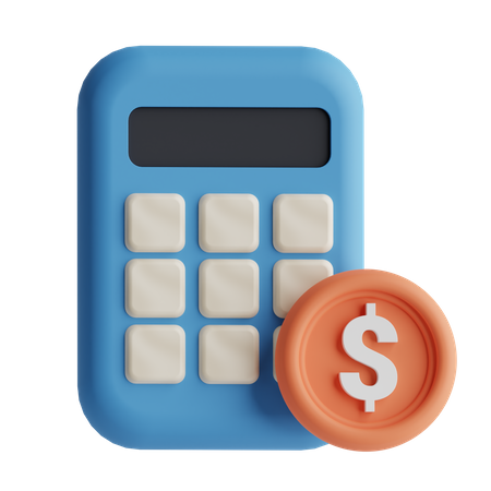 Calculator  3D Icon