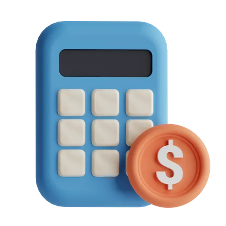 Calculator  3D Icon