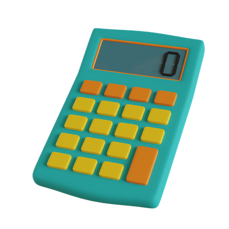 Calculator  3D Icon