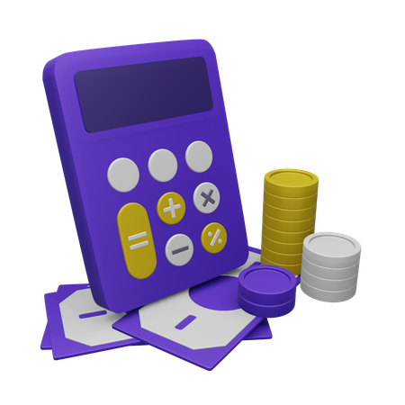 Calculator  3D Icon