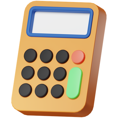 Calculator  3D Icon