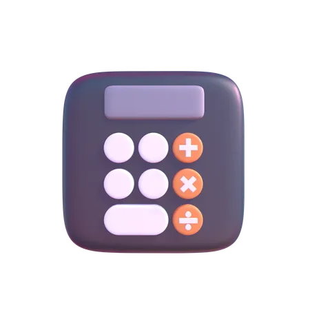 Calculator  3D Icon