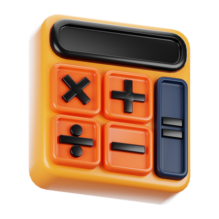 Calculator  3D Icon