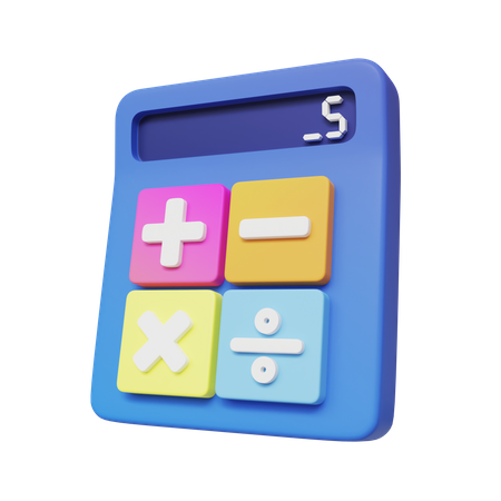 Calculator  3D Icon