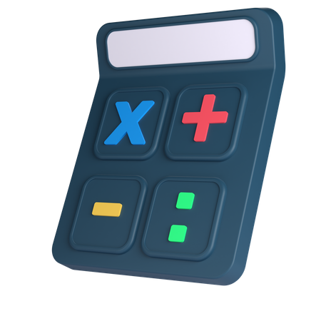 Calculator  3D Icon