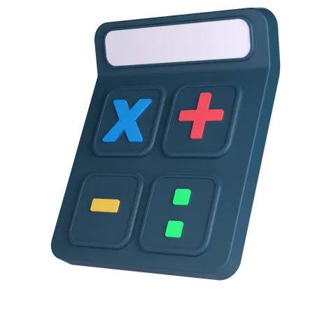 Calculator  3D Icon