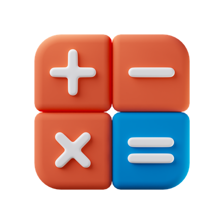 Calculator  3D Icon