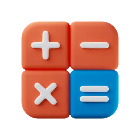 Calculator  3D Icon