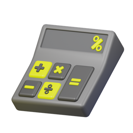 Calculator  3D Icon