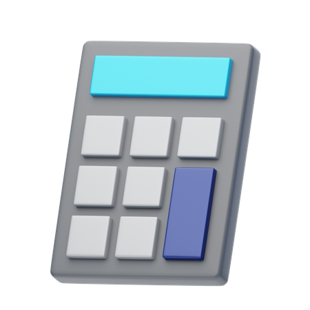 Calculator  3D Icon