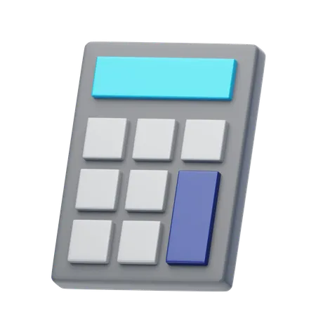 Calculator  3D Icon